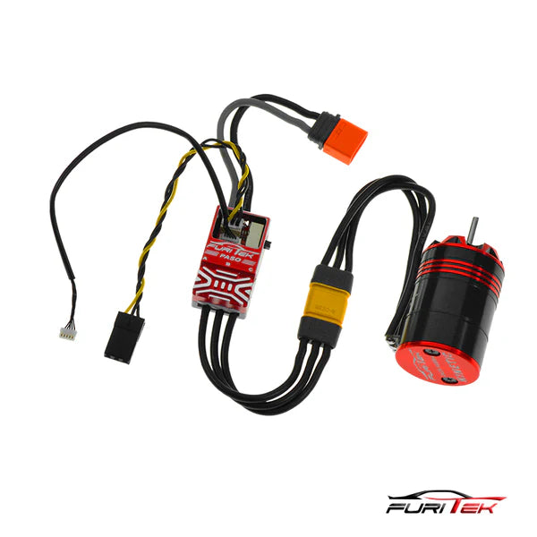 Furitek PREDATOR Brushless Sensored ESC/Motor 5600kv Power System for Losi 1/18 Mini LMT