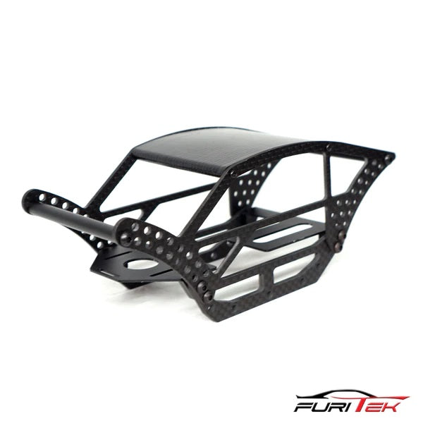 FURITEK BETTLE CARBON FIBER COMP CHASSIS FOR AXIAL UTB18