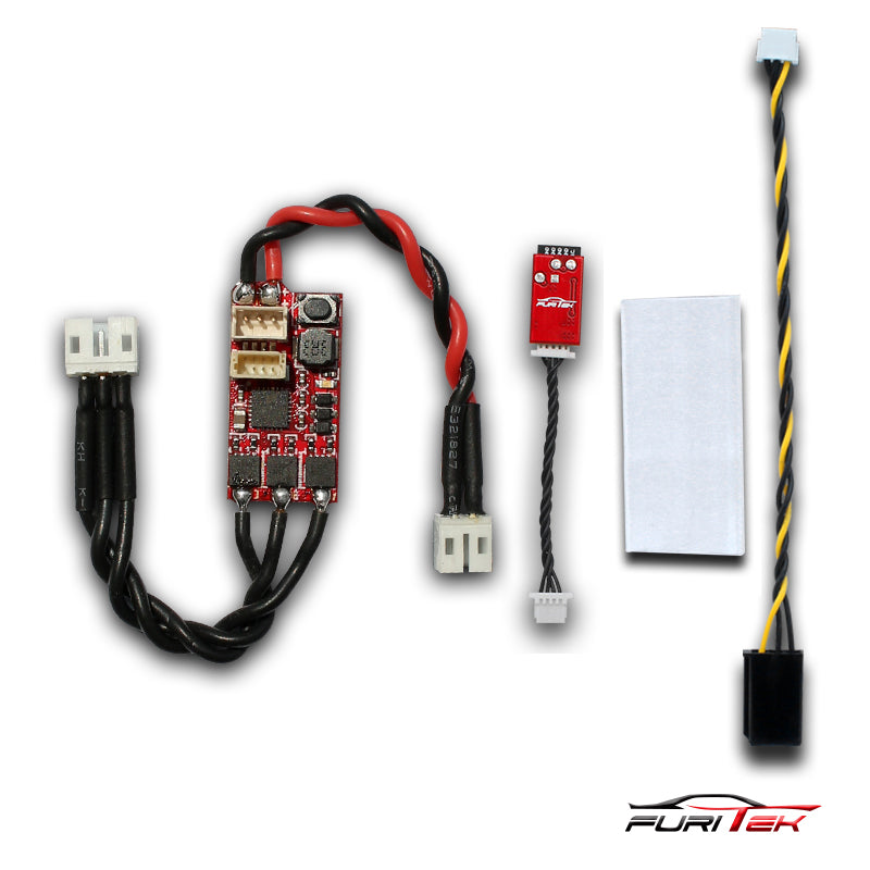 COMBO OF FURITEK LIZARD V2 20A/40A BRUSHED/BRUSHLESS ESC FOR KYOSHO MINIZ  4X4 AND AXIAL SCX24 WITH BLUETOOTH